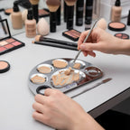 Inox PRO Makeup Palette - Placa com Espátula para Maquiagem - Klass Vough