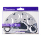 Inox PRO Makeup Palette - Placa com Espátula para Maquiagem - Klass Vough