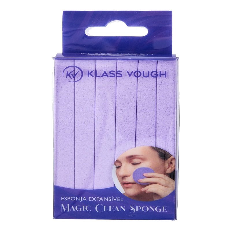 Kit de Esponjas Comprimidas Descartáveis 12 Unidades - Klass Vough