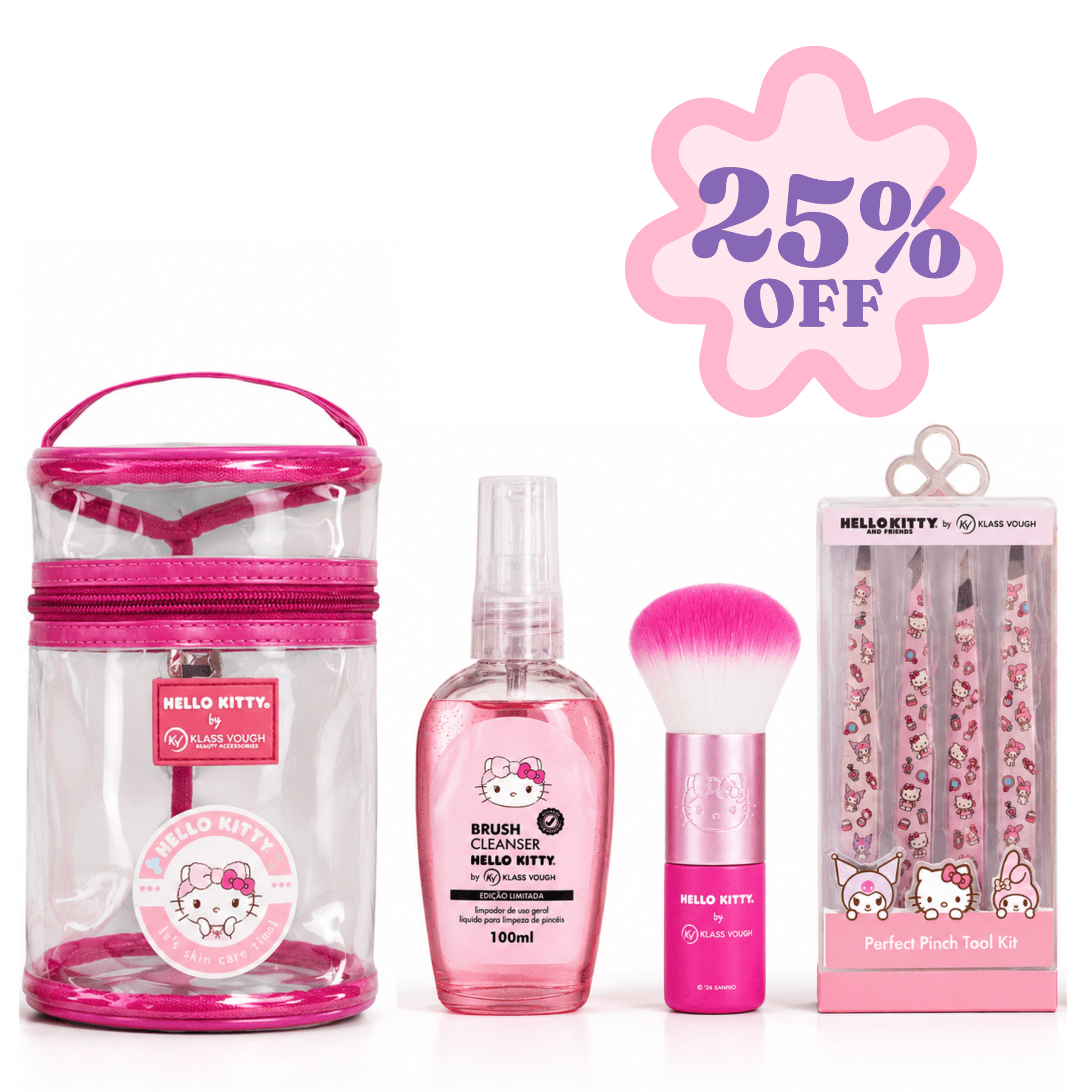 Kit Rotina de Beleza Hello Kitty - Klass Vough