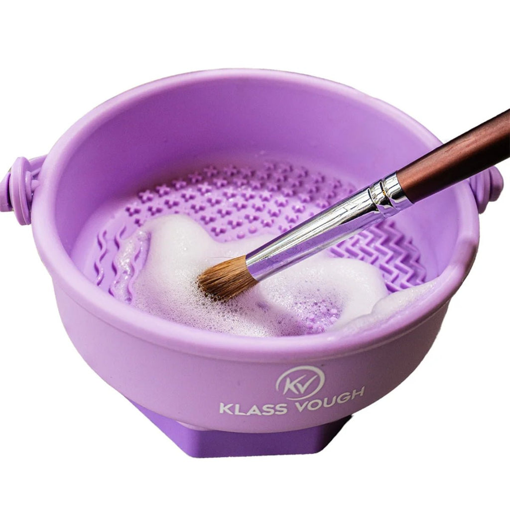 Lavanderia KV - Silicone para Limpeza de Pincéis com Suporte - Klass Vough