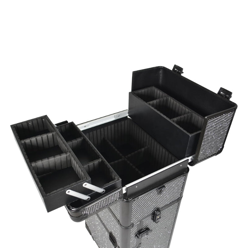 Maleta de Maquiagem Compact 2 em 1 com Rodinhas - Klass Vough