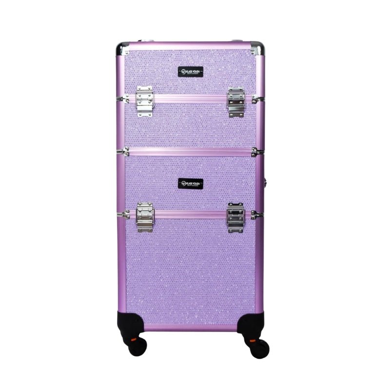 Maleta de Maquiagem Compact 2 em 1 com Rodinhas - Klass Vough