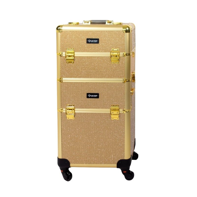 Maleta de Maquiagem Compact 2 em 1 com Rodinhas - Klass Vough