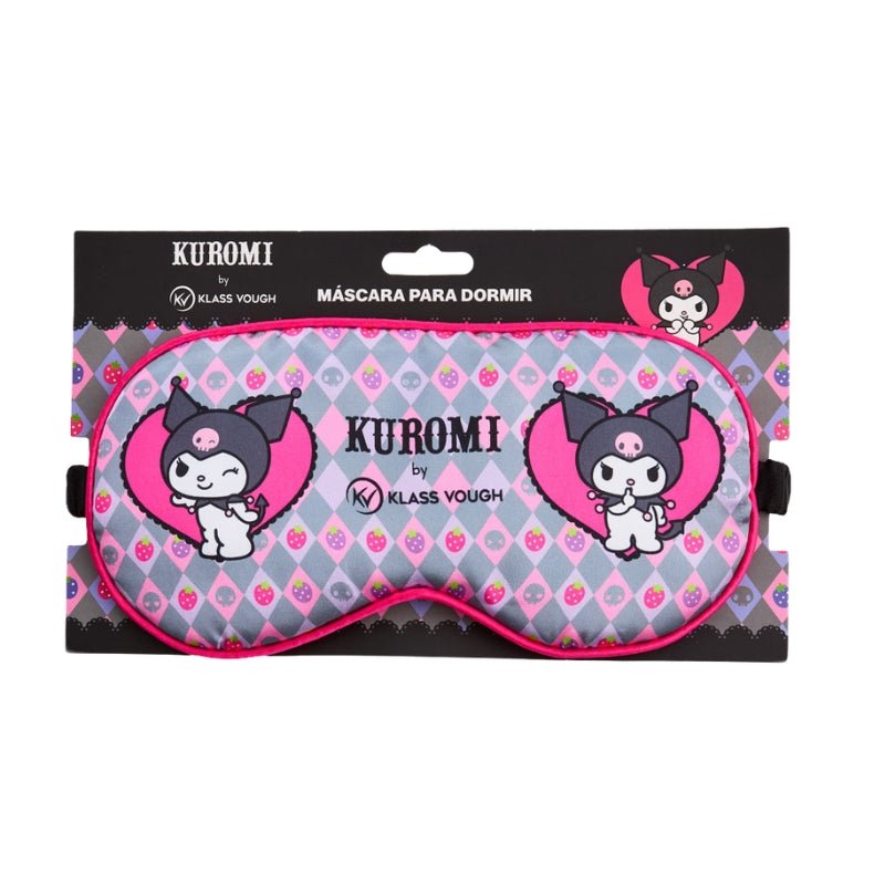 Máscara para Dormir Estampada com Elástico Kuromi - Klass Vough