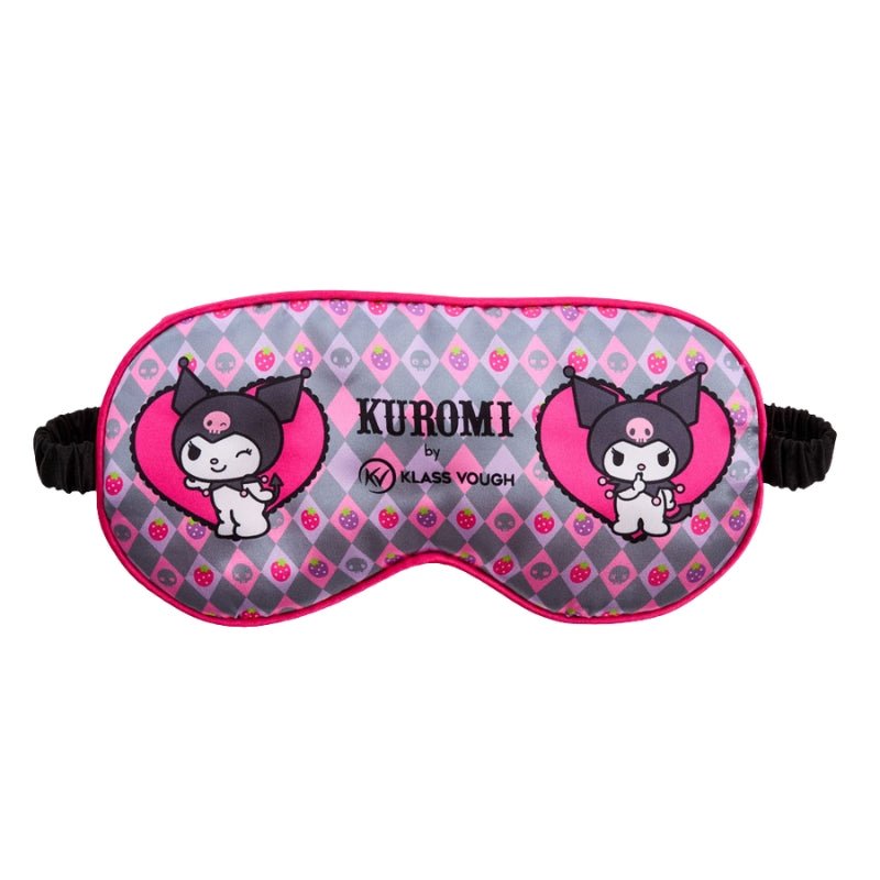 Máscara para Dormir Estampada com Elástico Kuromi - Klass Vough