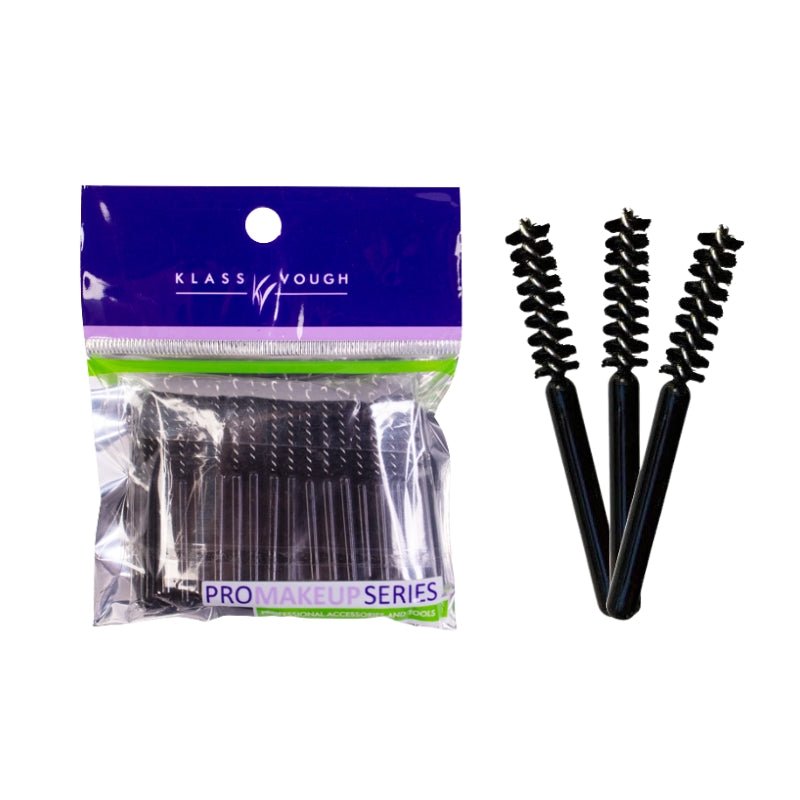 Mini Escova Descartável para Cílios e Sobrancelhas com 50 Unidades - Klass Vough