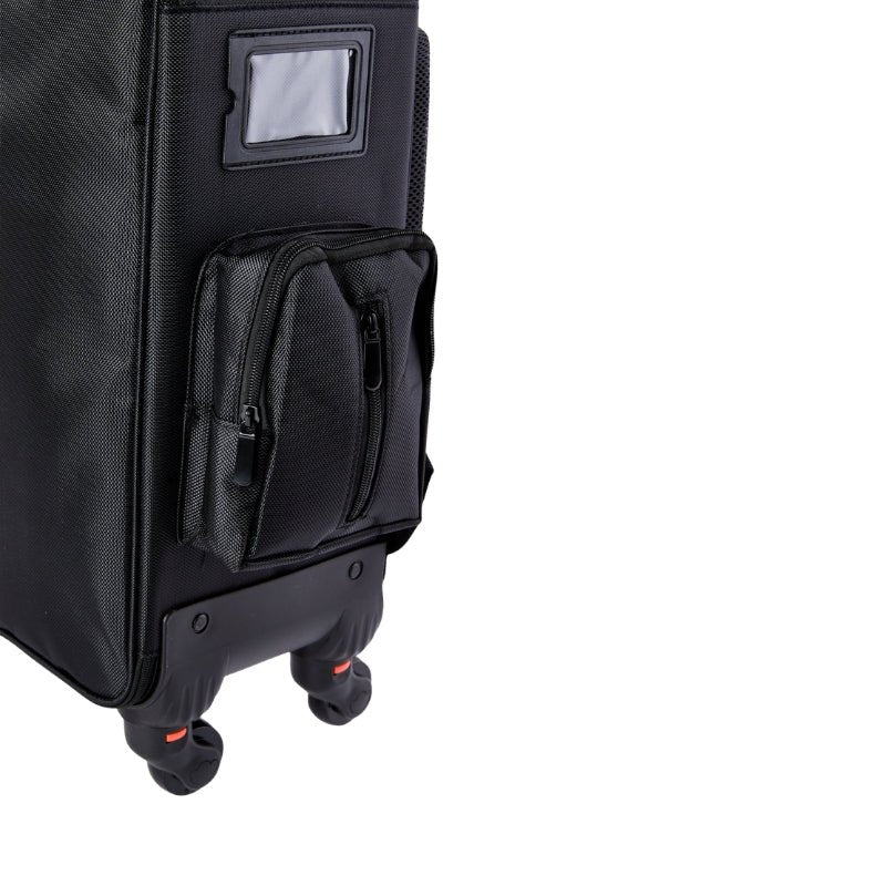 Mochila com Rodinhas para Acessórios Preta - Klass Vough