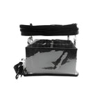 Nécessaire Cubo Bag com Compartimentos e Alça Preta - Klass Vough