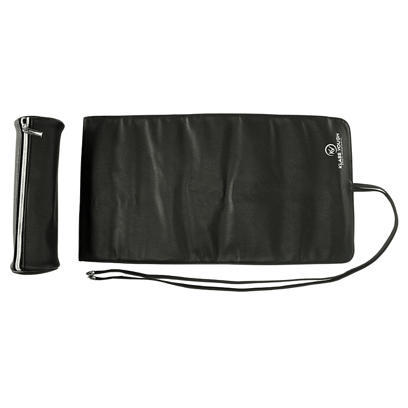 Nécessaire + Porta-Pincel com Zíper Preto - Klass Vough