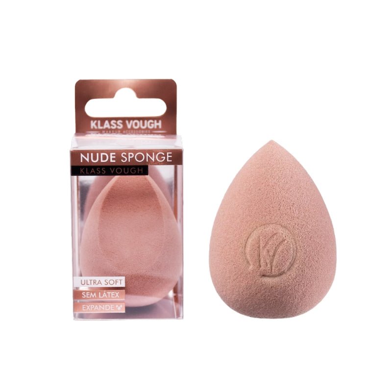Nude Sponge - Esponja Gota Sem Látex para Base - Klass Vough