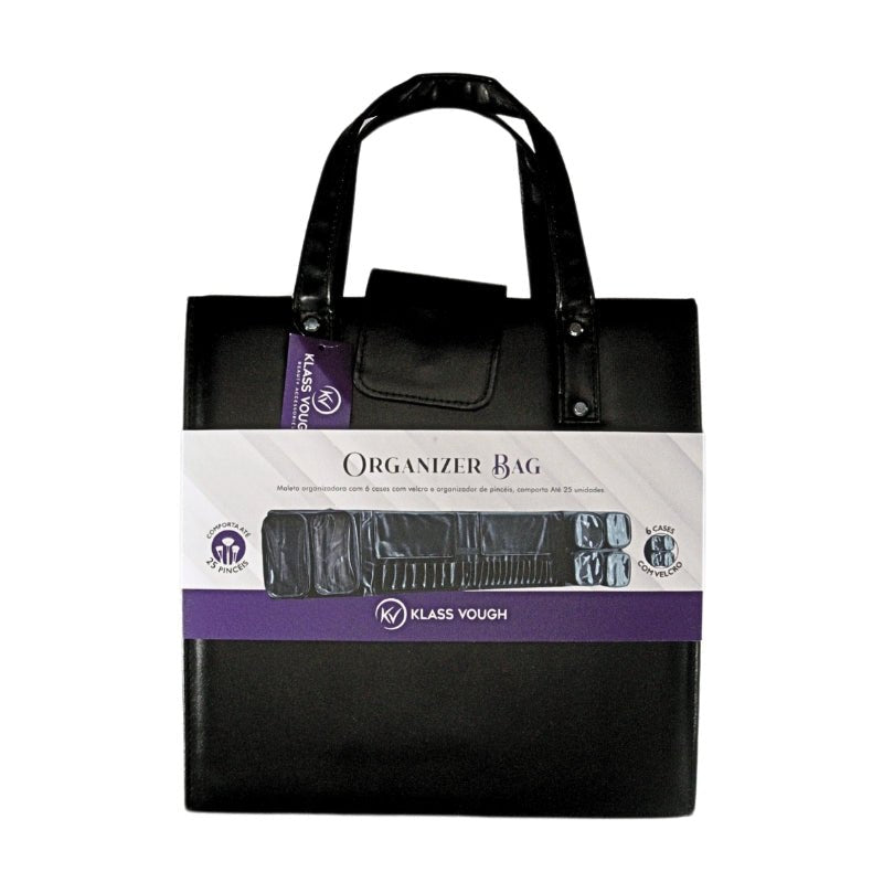 Organizer Bag - Bolsa Organizadora de Acessórios e Pincéis Preta - Klass Vough