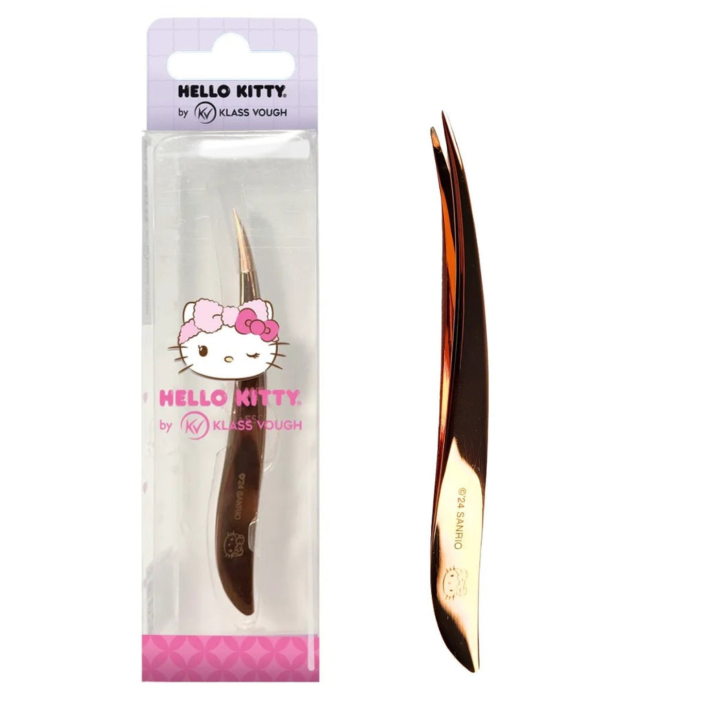 Pinça Ponta Fina Dourada Esterilizável by Hello Kitty - Klass Vough