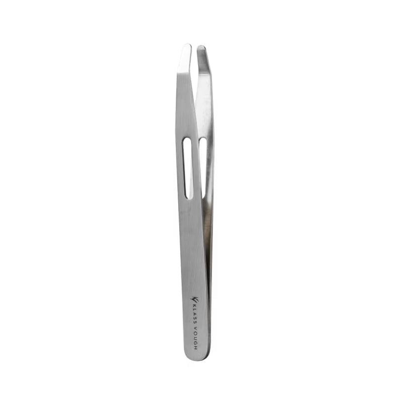 Pinça Profissional Ponta Arredondada Prata Esterilizável TW-R31130 - Klass Vough
