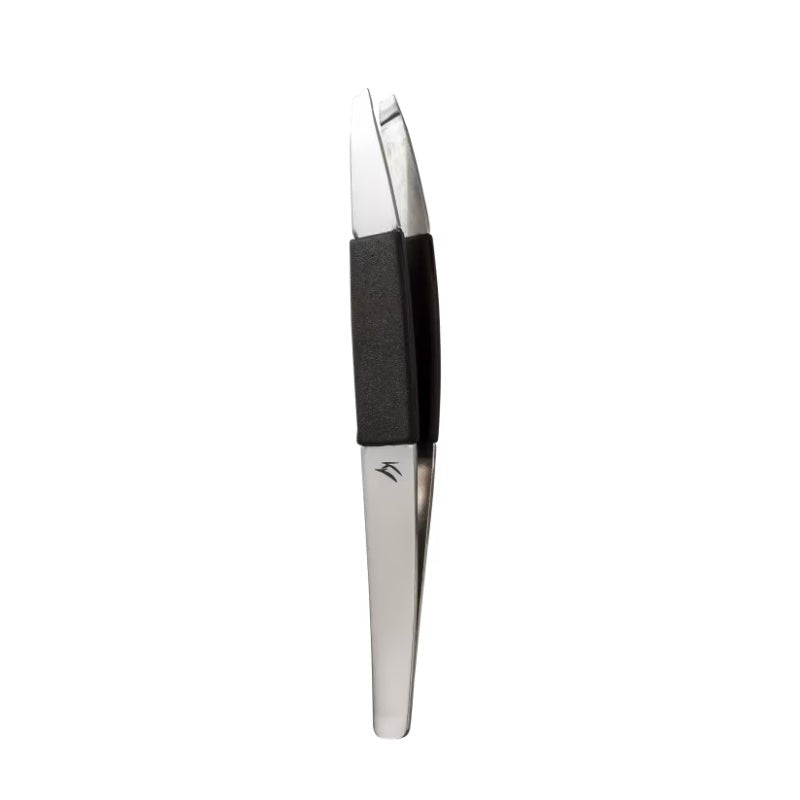 Pinça Profissional Ponta Chanfrada Prata Esterilizável TW-1357 - Klass Vough
