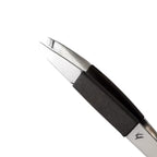 Pinça Profissional Ponta Chanfrada Prata Esterilizável TW-1357 - Klass Vough