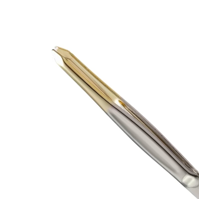Pinça Profissional Ponta Fina Dourada Esterilizável TW-195DHG - Klass Vough