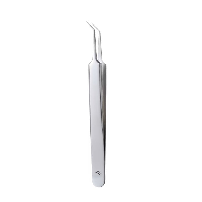 Pinça Profissional Ponta Fina Esterilizável para Extensão de Cílios TW-121 - Klass Vough