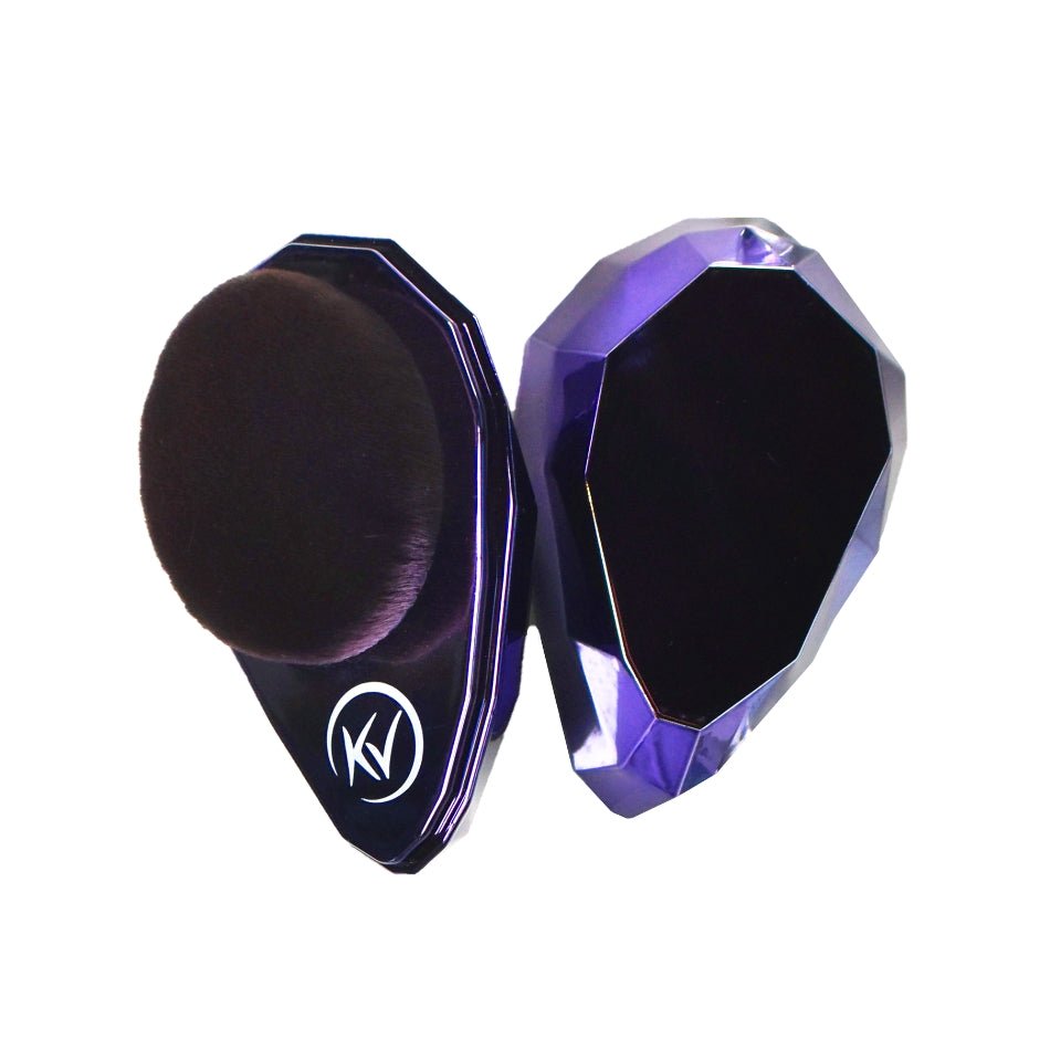 Pincel Ágata Violet para Pó e Base - Klass Vough