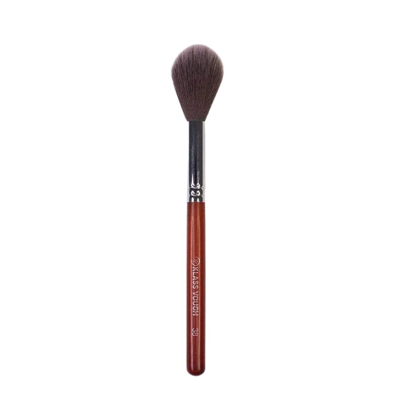 Pincel Arredondado Brown Line 38 para Blush e Iluminador - Klass Vough