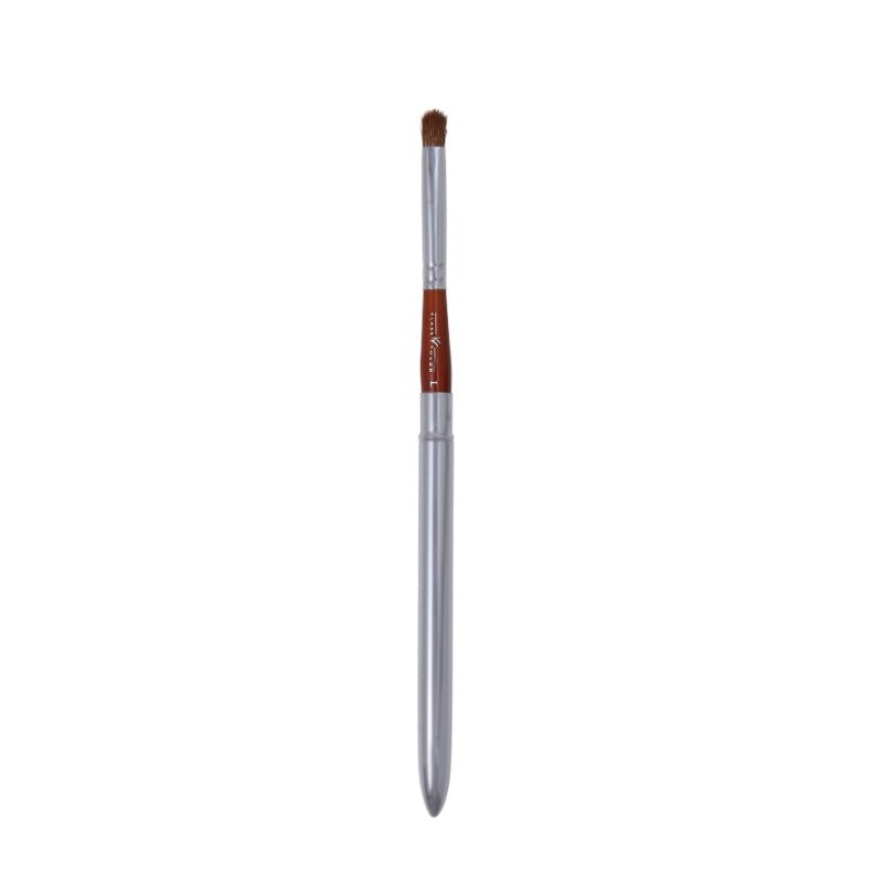Pincel Arredondado Brown Line LIP para Batom - Klass Vough