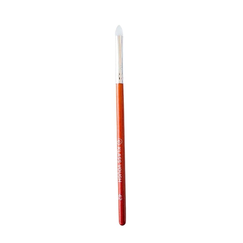Pincel Cônico de Silicone Brown Line 42 para Pigmento e Glitter - Klass Vough