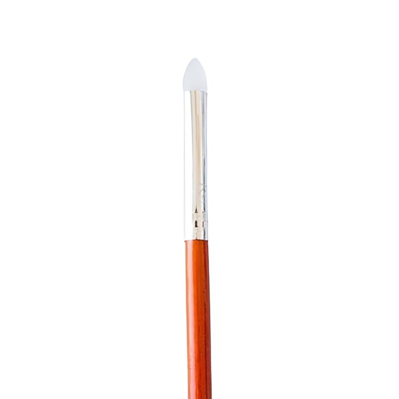 Pincel Cônico de Silicone Brown Line 42 para Pigmento e Glitter - Klass Vough