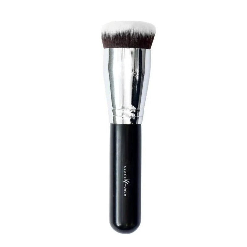 Pincel Kabuki para Base Preto - Klass Vough