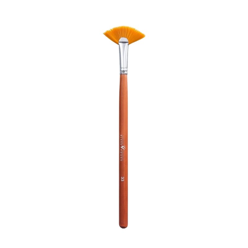 Pincel Leque Brown Line 33 para Corretivo - Klass Vough