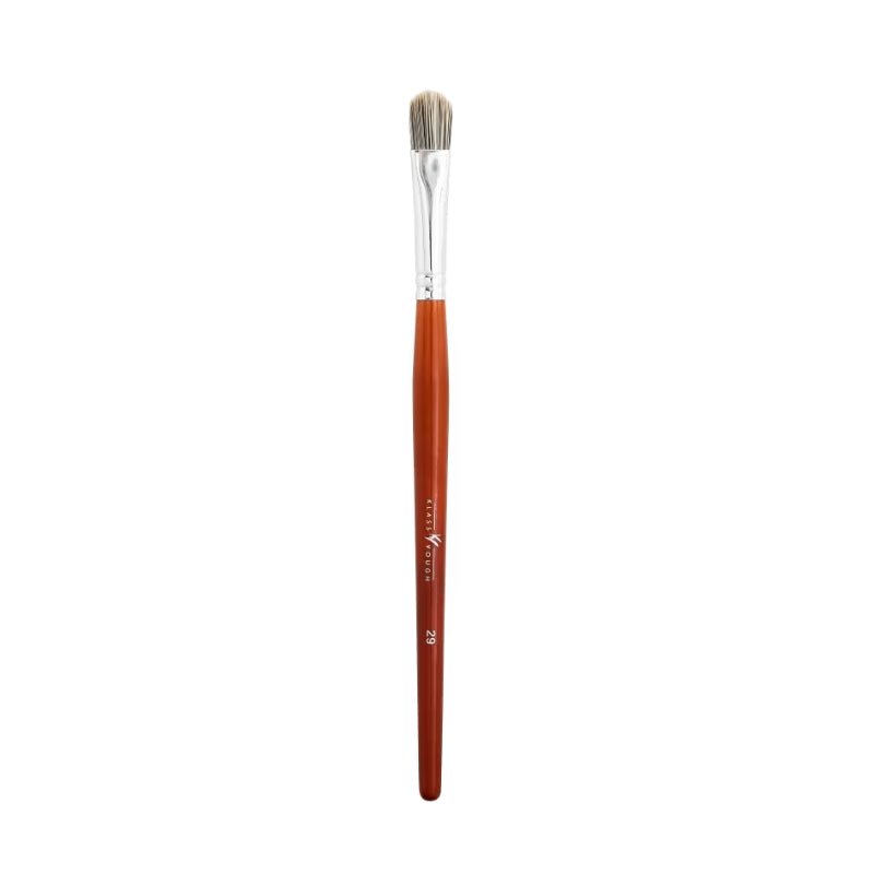 Pincel Língua de Gato Brown Line 29 para Corretivo - Klass Vough
