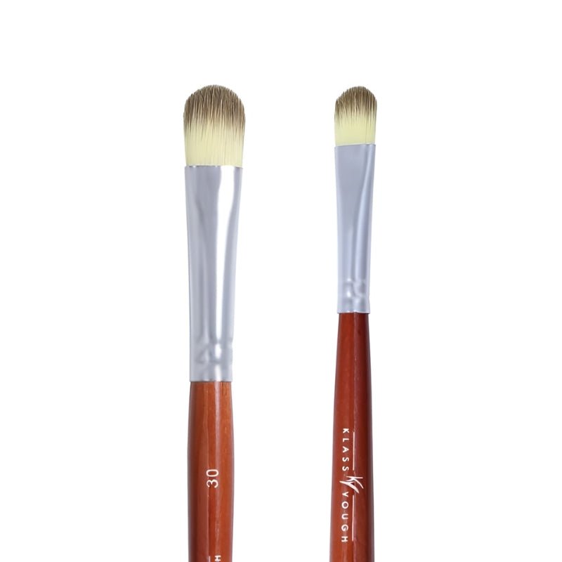 Pincel Ponta Dupla Brown Line 30 para Sombra - Klass Vough