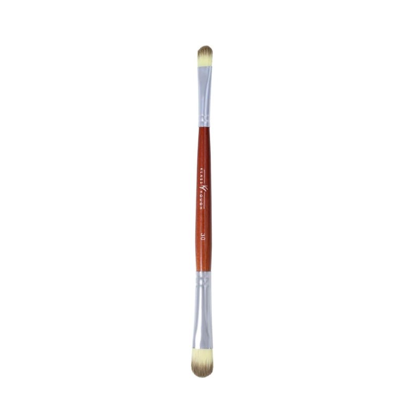 Pincel Ponta Dupla Brown Line 30 para Sombra - Klass Vough