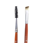 Pincel Ponta Dupla Brown Line 32 para Sombra e Sobrancelhas - Klass Vough