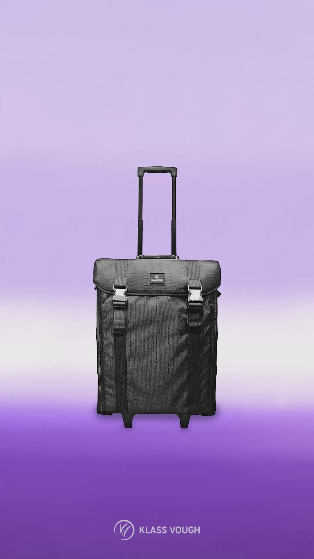 Maleta London com Compartimentos e Nécessaires Preta