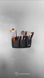 Silicone Brush Holder - Porta Pincéis com Compartimentos