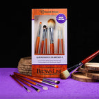 Queridinhos da Brown II - Kit de Pincéis para Rosto e Olhos com 6 Unidades - Klass Vough