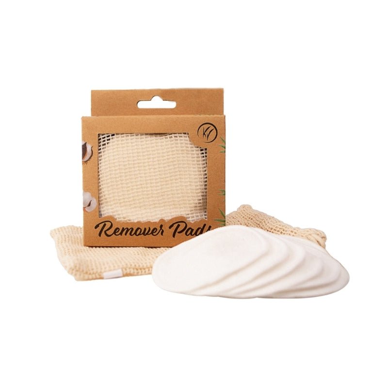Remover Pads - Algodão Reutilizável Removedor de Maquiagem com 8 Unidades - Klass Vough