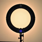 Ring Light Digital Profissional 18 Polegadas com Tripé e Controle Remoto - Klass Vough