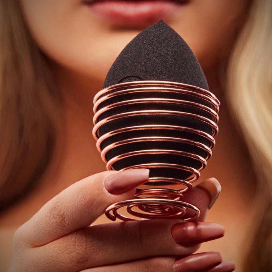 Sponge Dark + Makeup Sponge Holder - Esponja para Base com Suporte - Klass Vough