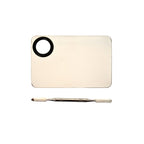 Straight Inox Palette - Placa com Espátula de Maquiagem - Klass Vough