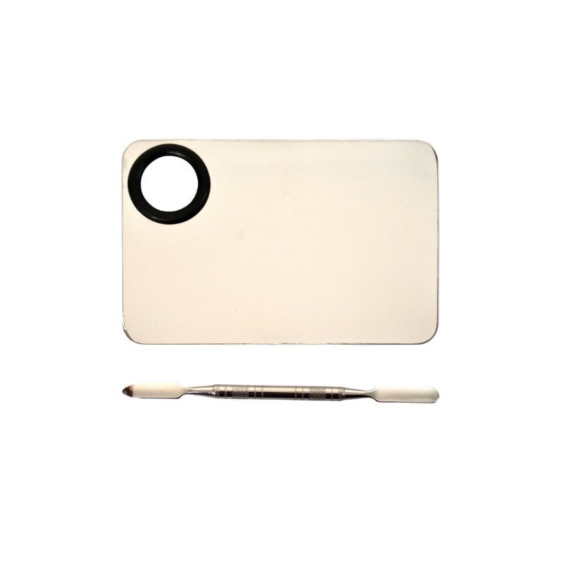 Straight Inox Palette - Placa com Espátula de Maquiagem - Klass Vough