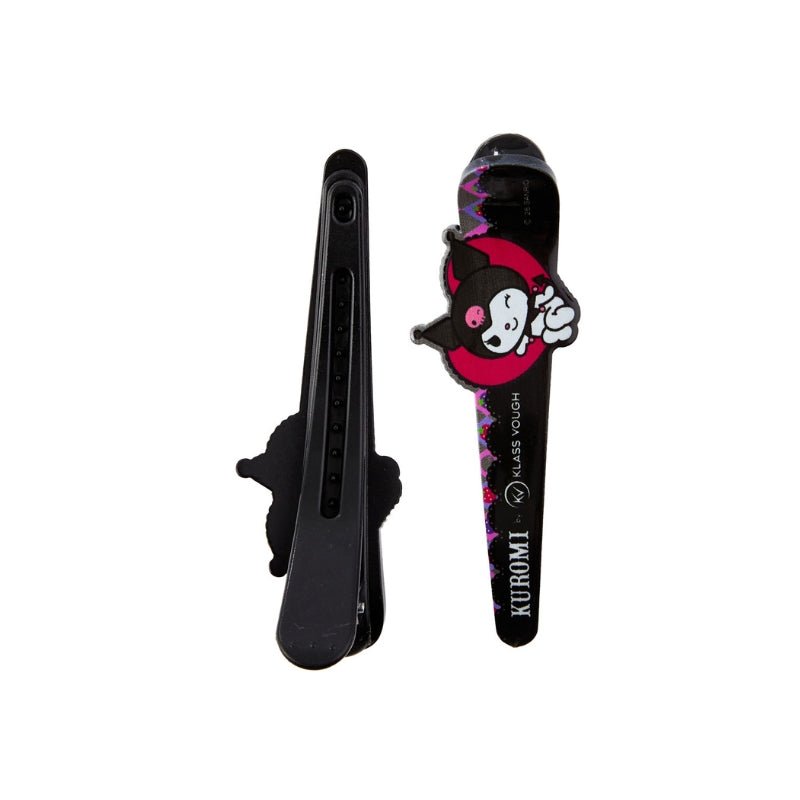 Tic Tac para Cabelos Preto com 2 Unidades Kuromi - Klass Vough