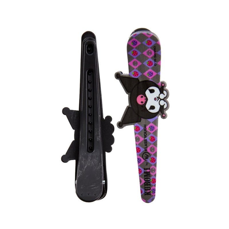 Tic Tac para Cabelos Preto com Estampa com 2 Unidades Kuromi - Klass Vough
