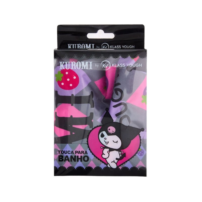 Touca para Banho com Elástico Kuromi - Klass Vough